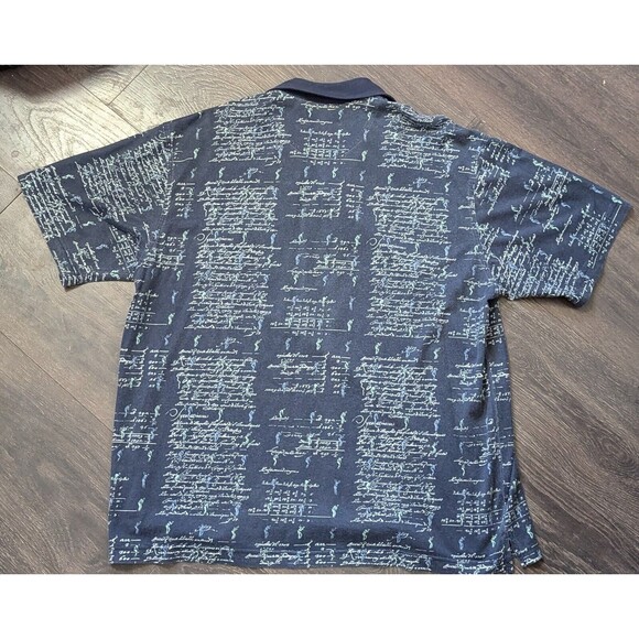 Oak Creek Shirt Men's Extra Large Golf Polo Graphic Print  80s Wing Vintage - Picture 2 of 3